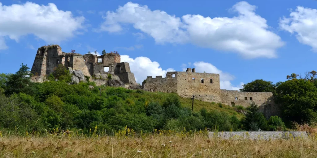 Odrzykoń – ruiny zamku Kamieniec